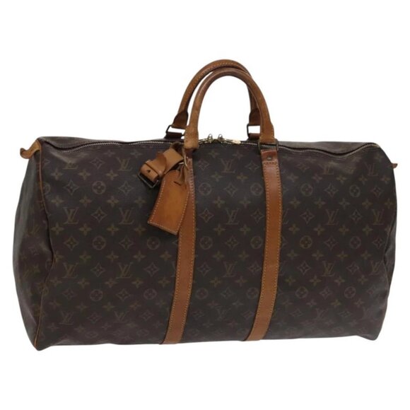 LOUIS VUITTON Monogram Keepall 55 Boston Bag - Picture 1 of 16